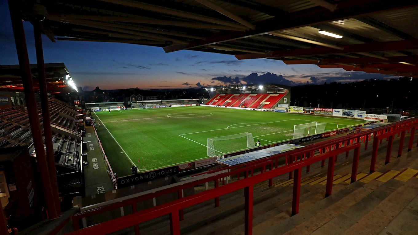 Exeter city grounds business success